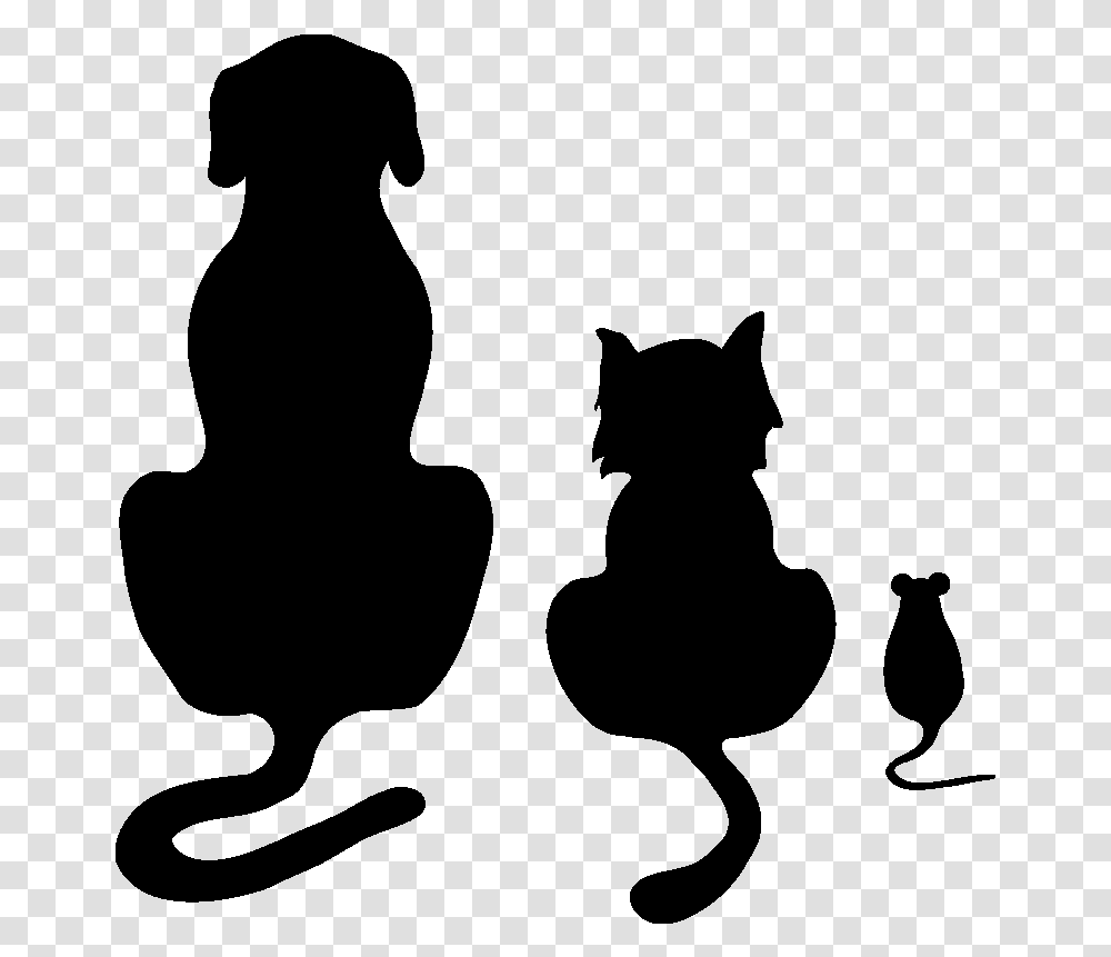 Vector Cats Open Mouth Cats Dogs And Mice, Gray Transparent Png