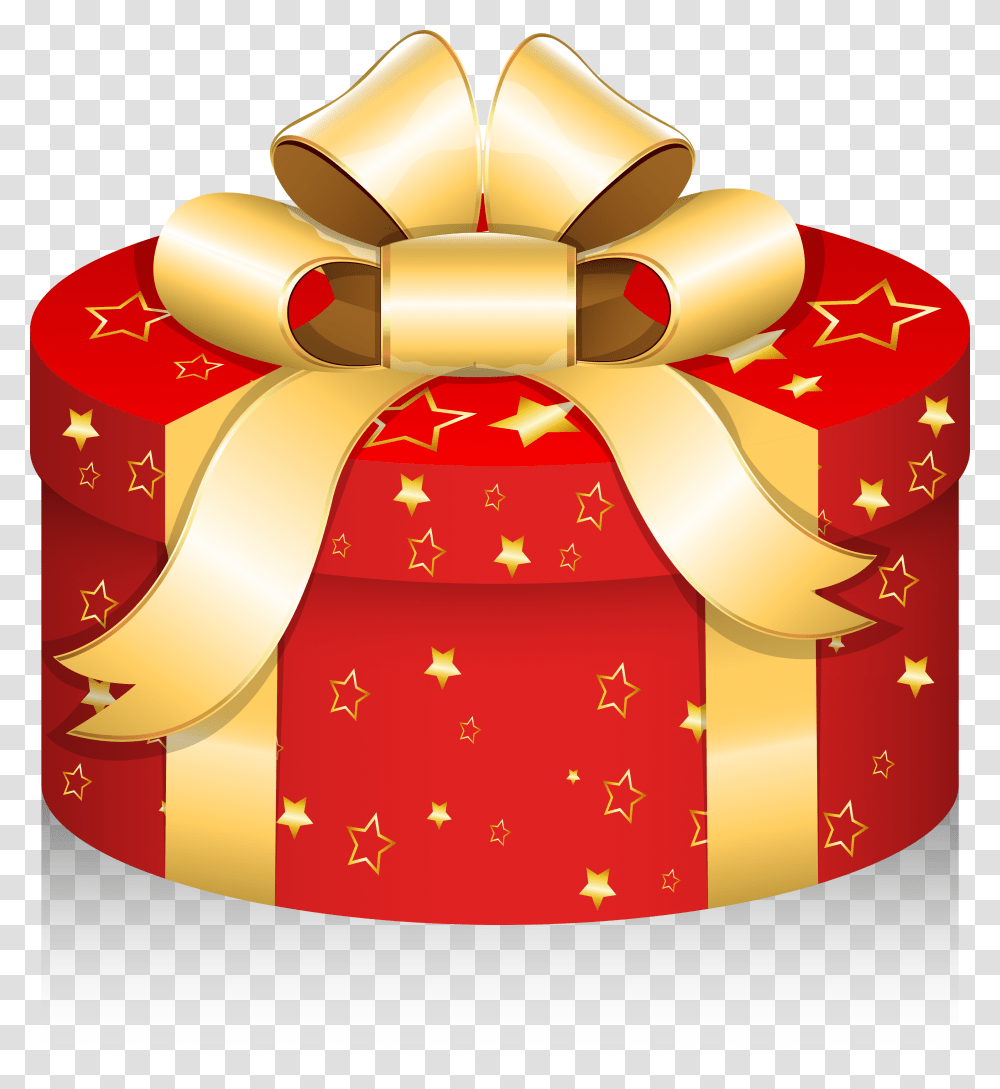 Vector Christmas Gift Box Gift, Lamp Transparent Png