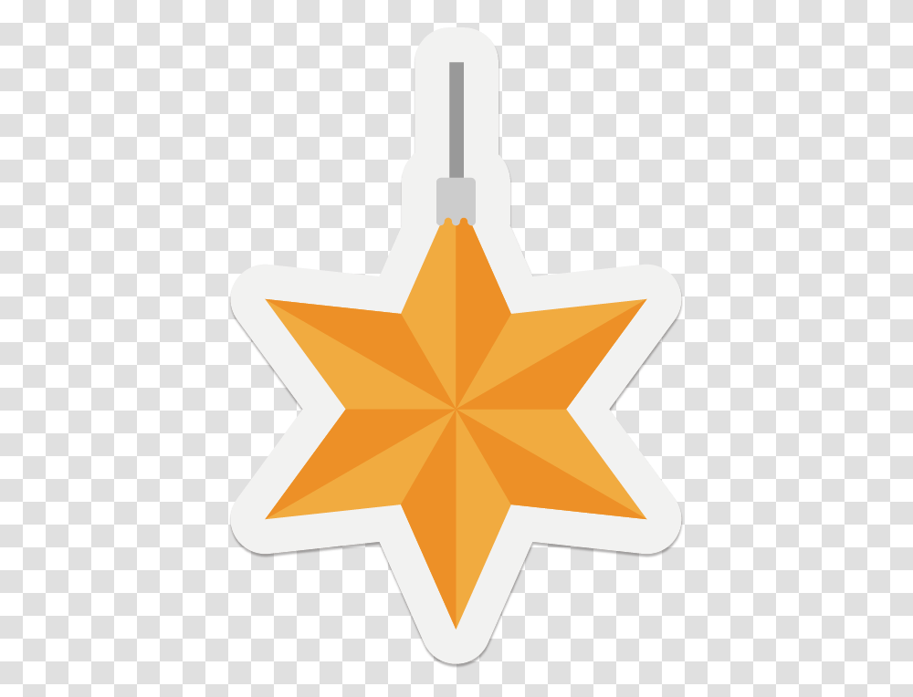 Vector Christmas Star Sticker Download Mirage Iii Israeli Air Force, Star Symbol Transparent Png