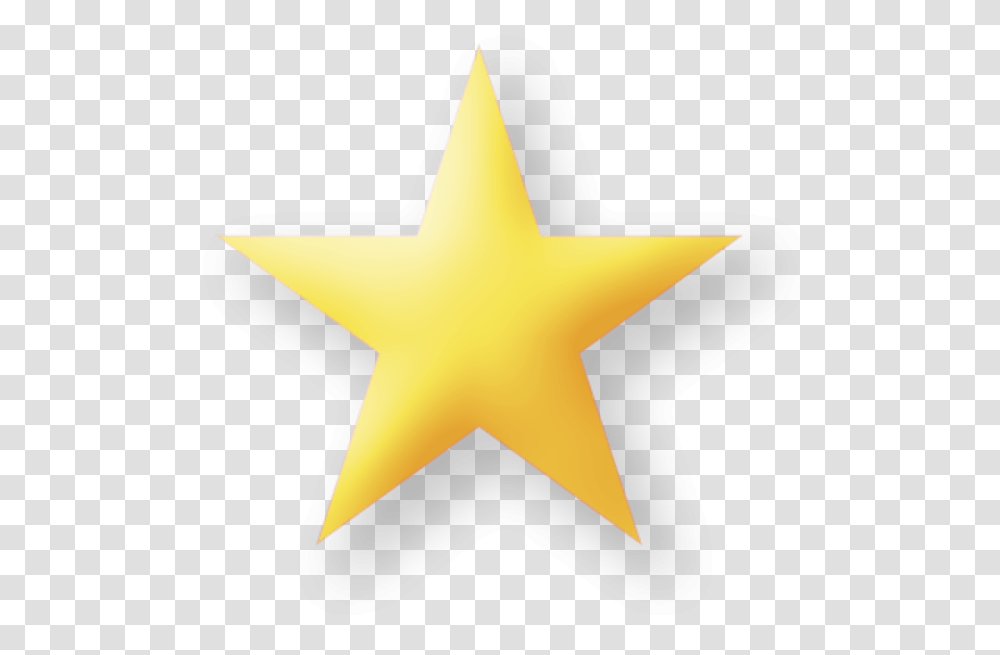 Vector Clip Art 3d Yellow Star, Cross, Symbol, Star Symbol Transparent Png