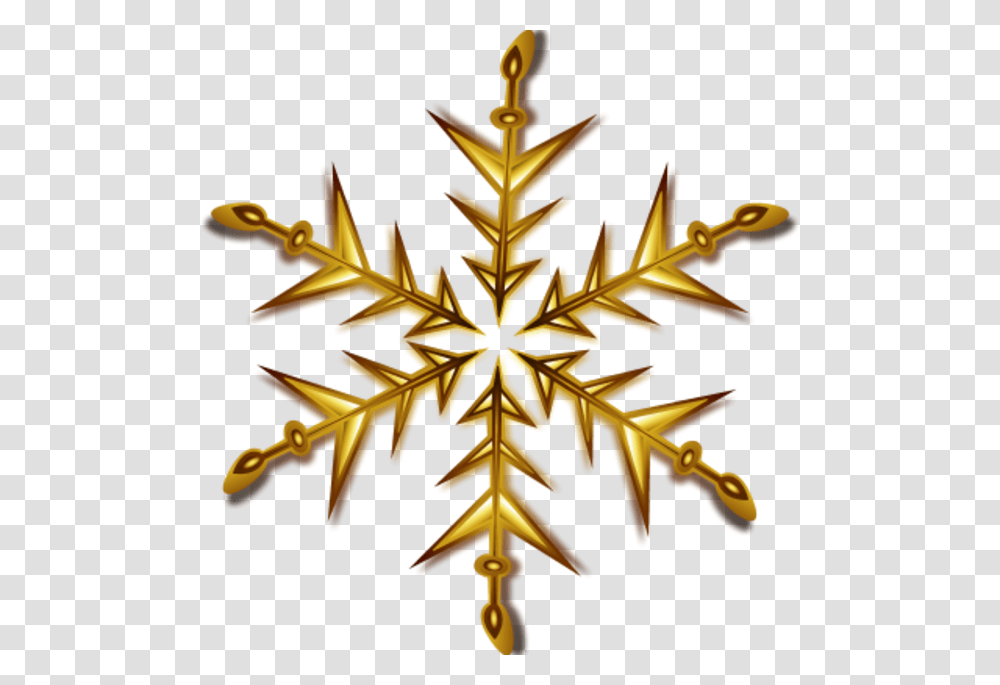 Vector Clip Art Christmas Star Background, Cross, Gold, Snowflake Transparent Png