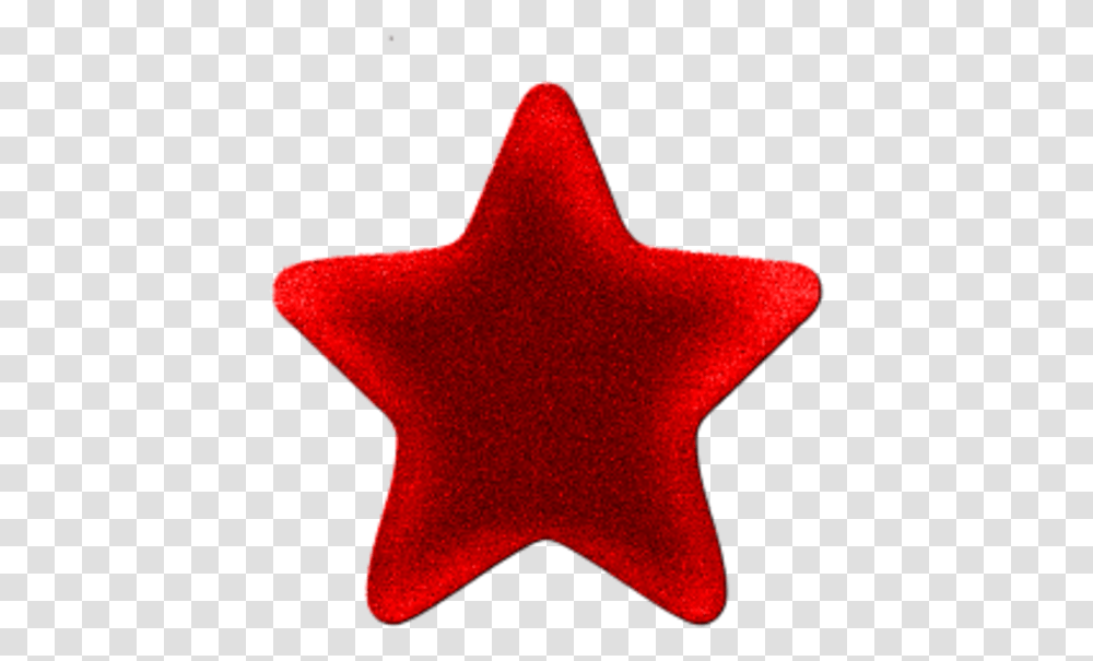 Vector Clip Art Glitter Red Star, Star Symbol Transparent Png