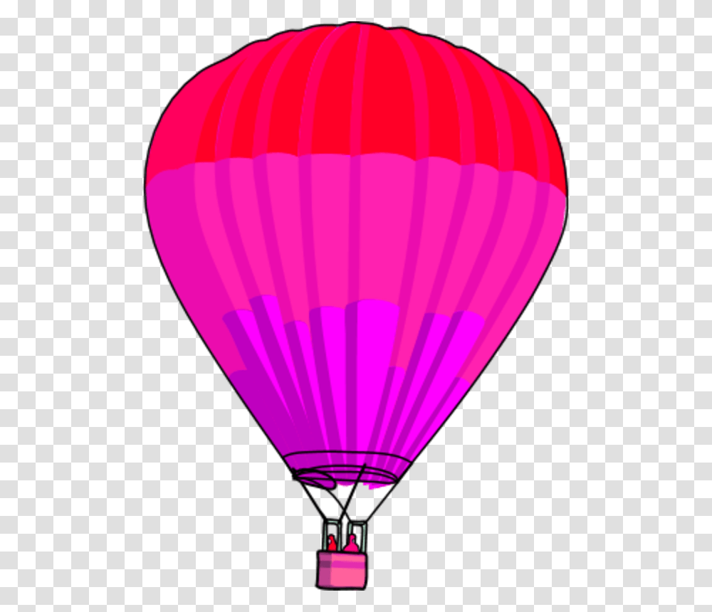 Vector Clip Art Hot Air Balloon Clip Art Purple, Aircraft, Vehicle, Transportation, Screen Transparent Png