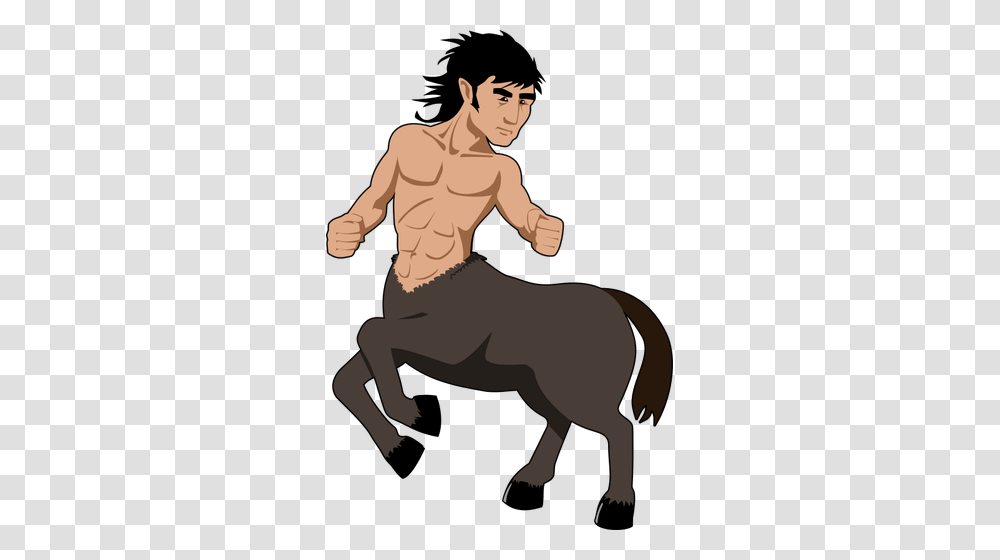 Vector Clip Art Of A Centaur, Person, Human, Mammal, Animal Transparent Png