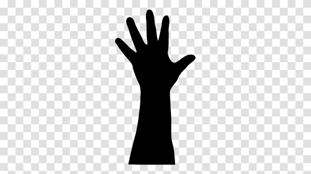 Vector Clip Art Of Adult Hand Raised Up, Gray, World Of Warcraft Transparent Png