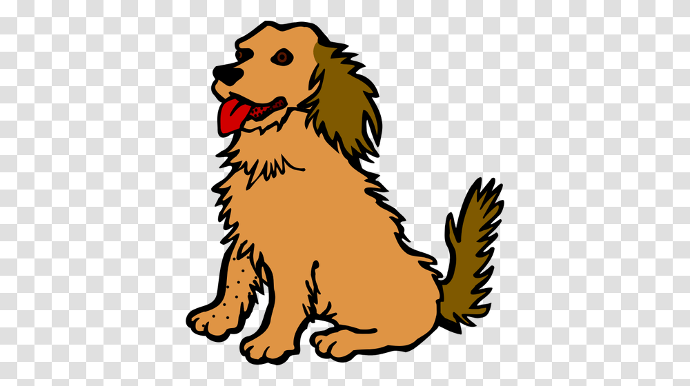 Vector Clip Art Of Dog With Red Tongue, Pet, Animal, Canine, Mammal Transparent Png