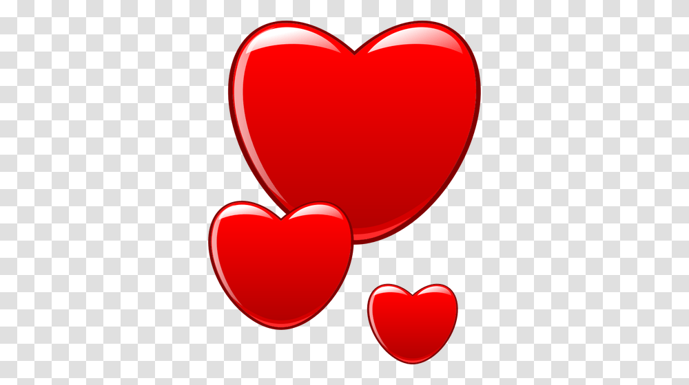 Vector Clip Art Of Glossy Red Hearts, Plant, Ball, Balloon Transparent Png