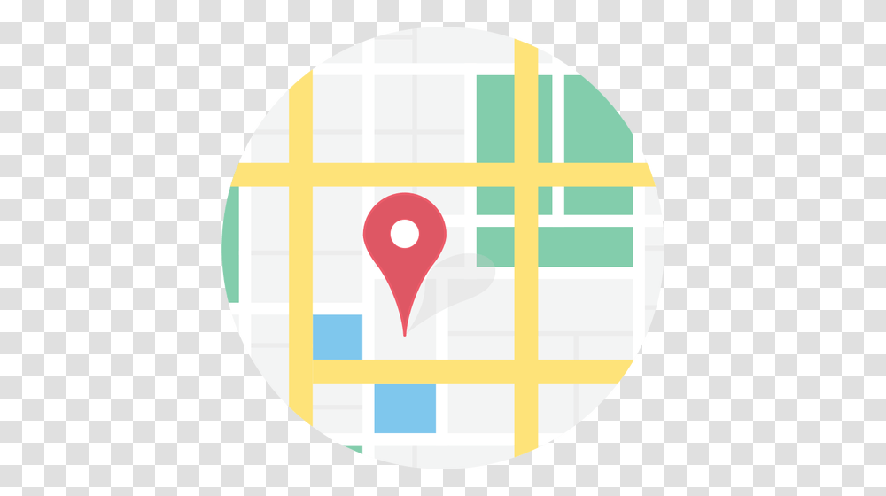 Vector Clip Art Of Location On Map Sign, Label, Rug, Spoke Transparent Png
