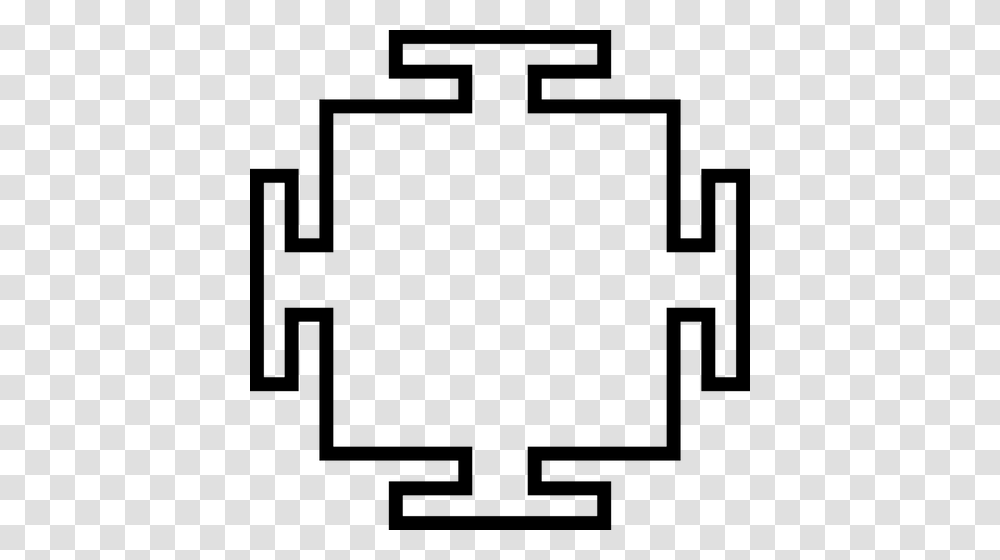 Vector Clip Art Of Maze Style Border, Gray, World Of Warcraft Transparent Png