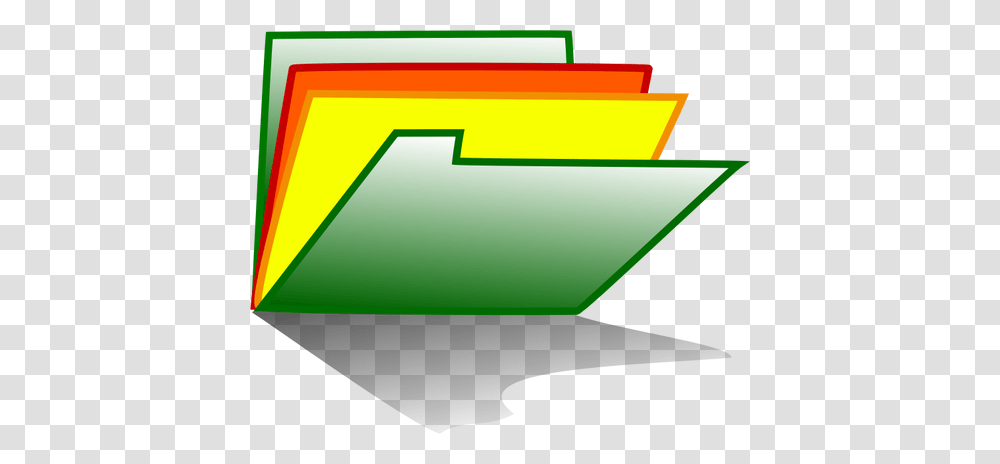Vector Clip Art Of Multi Colored Pc Folder Icon, File, File Binder, File Folder Transparent Png