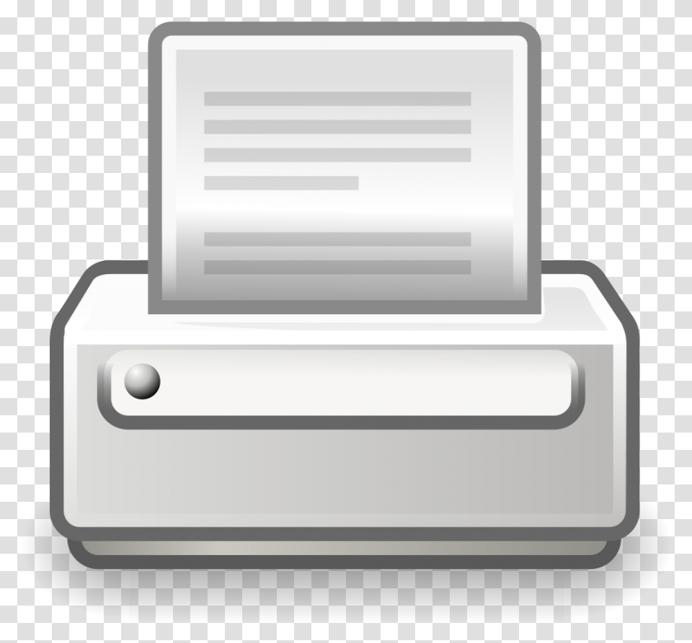 Vector Clip Art Of Old Style Pc Printer Icon Print Preview Icon, Mailbox, Machine, Tabletop, Furniture Transparent Png