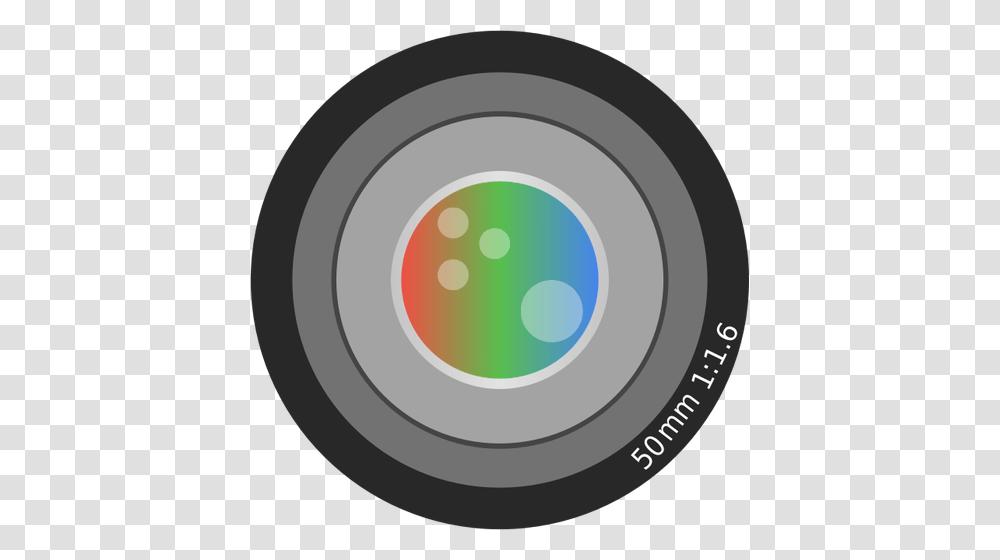 Vector Clip Art Of Photo Camera Lens, Electronics, Sphere Transparent Png