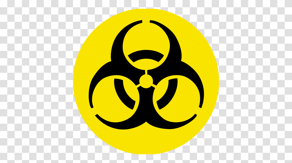 Vector Clip Art Of Round Bio Hazard Sign, Logo, Trademark Transparent Png
