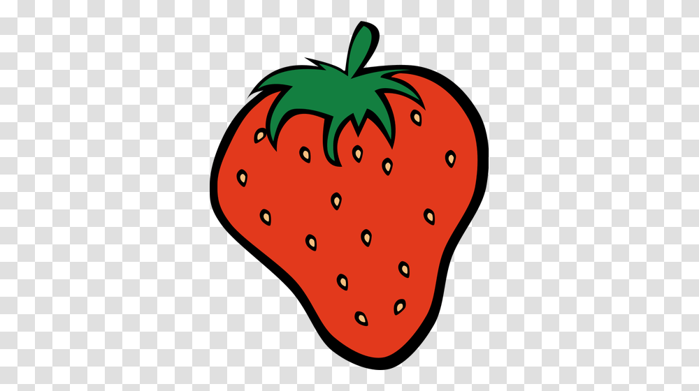 Vector Clip Art Of Strawberry, Plant, Fruit, Food Transparent Png