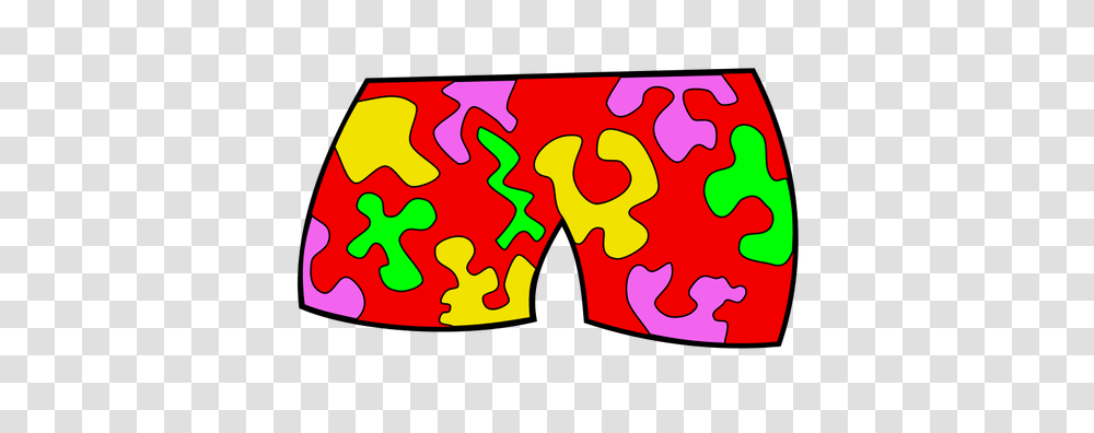 Vector Clip Art Of Swimming Pants, Jigsaw Puzzle, Game Transparent Png