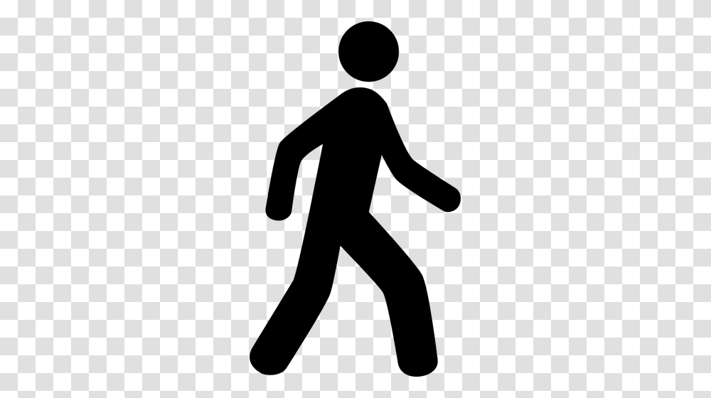Vector Clip Art Of Walking Man Icon, Gray, World Of Warcraft Transparent Png