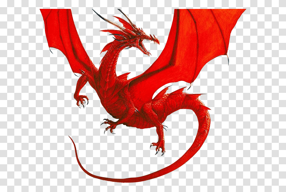 Vector Clipart Chinese Dragon Red Dragon Transparent Png
