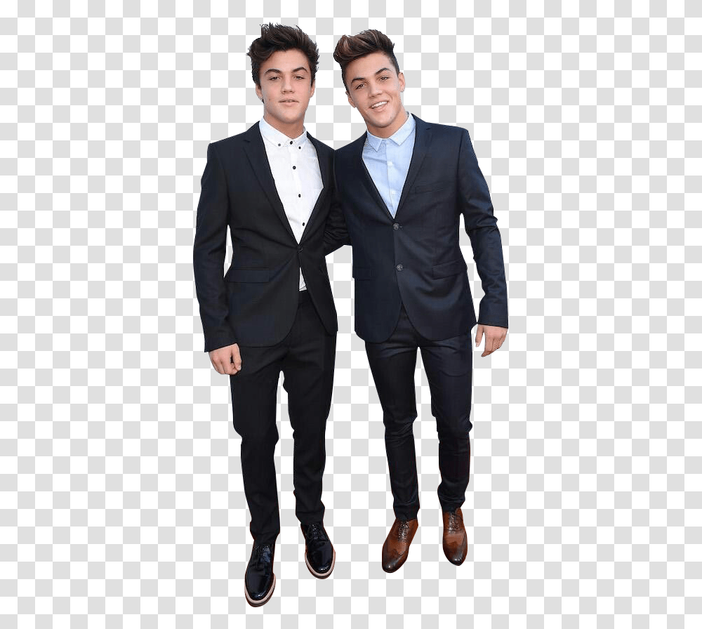 Vector Clipart Psd Peoplepng Grayson And Ethan Dolan 2015, Suit, Overcoat, Tuxedo Transparent Png