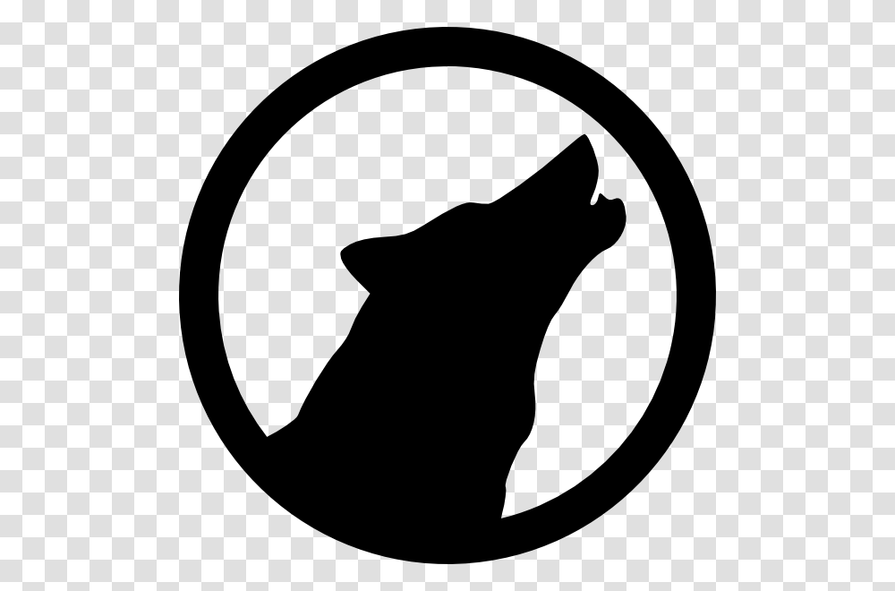 Vector Clipart Wolf, Stencil, Mammal, Animal Transparent Png