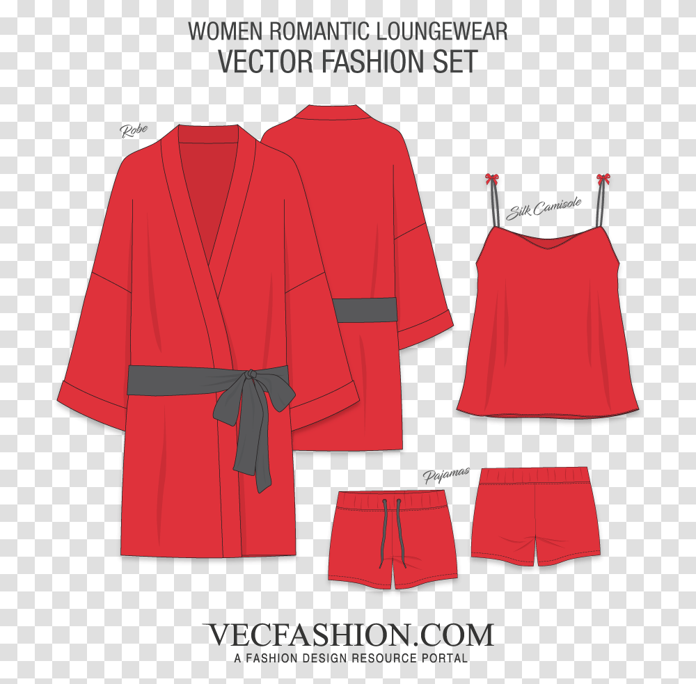 Vector Clothes Pajama Men Tank Top Template, Apparel, Fashion, Robe Transparent Png