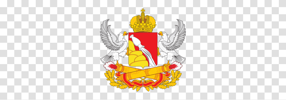Vector Coat Of Arms Of The Voronezh Region In Cmx Format, Emblem, Furniture, Poster Transparent Png