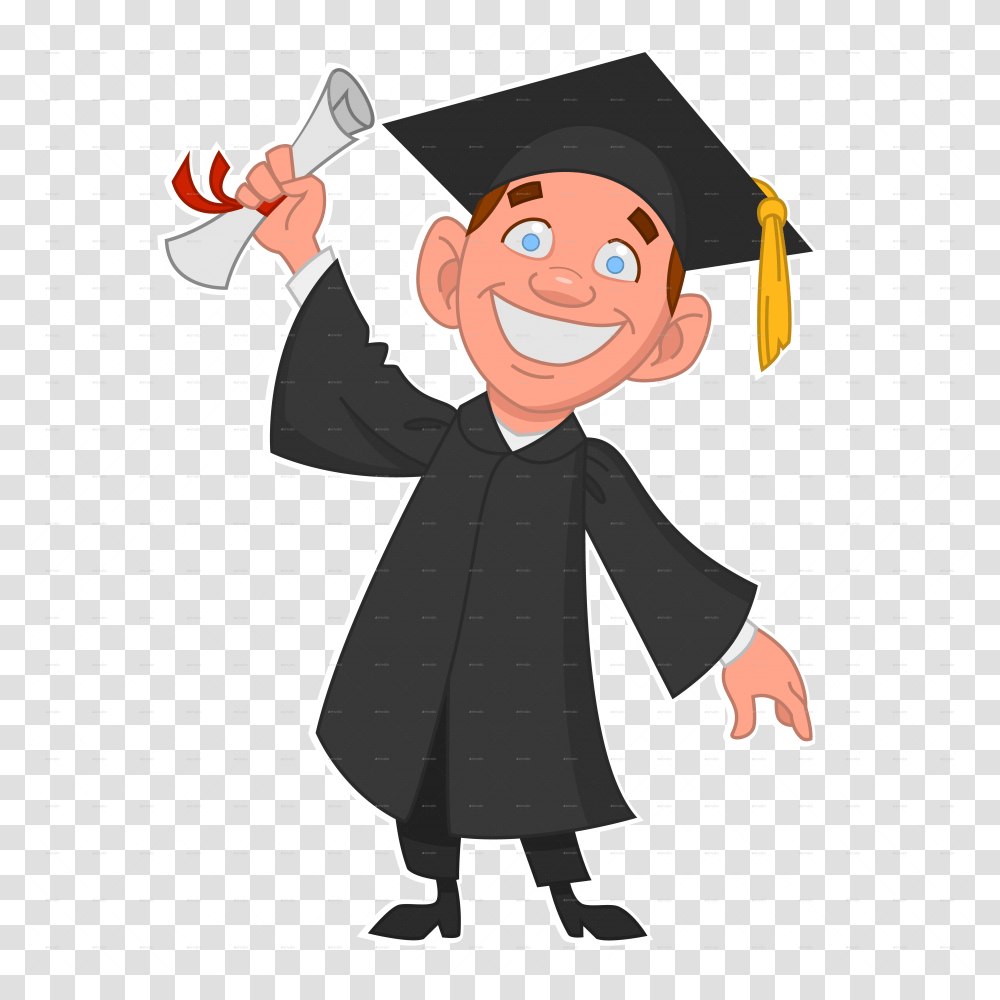 Vector College Concise Learning Success Incorporacin Graduate Vector, Person, Human, Graduation, Poster Transparent Png