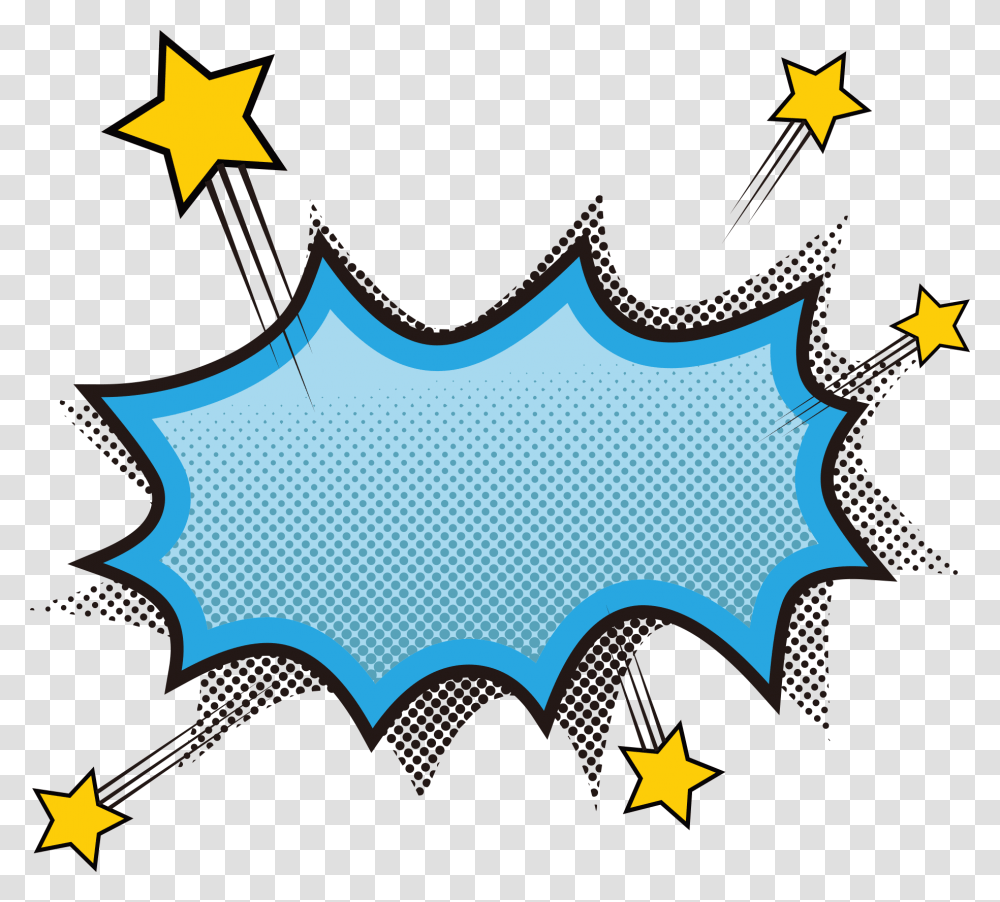 Vector Comic Explosion, Batman Logo, Star Symbol Transparent Png
