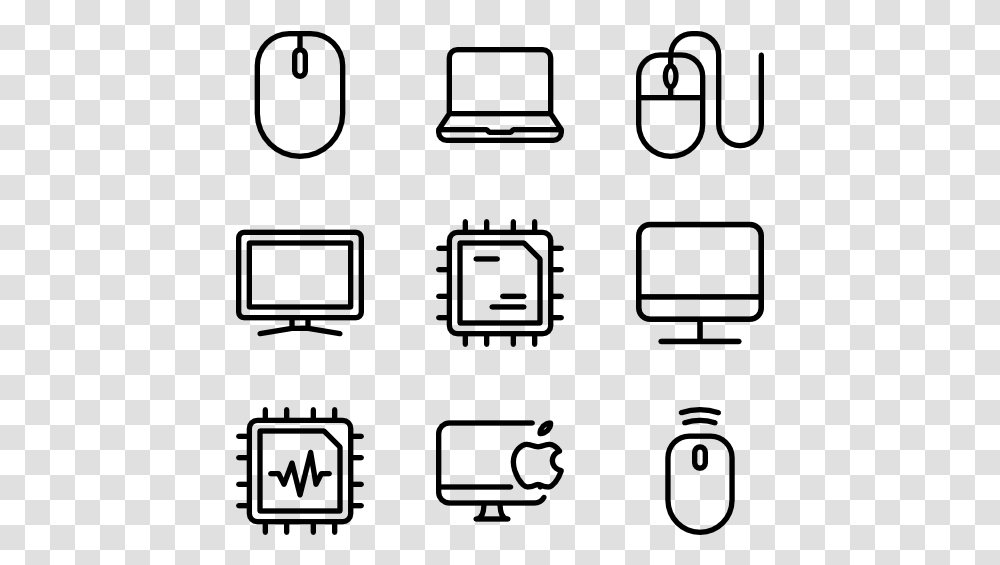 Vector Computer Icon, Gray, World Of Warcraft Transparent Png