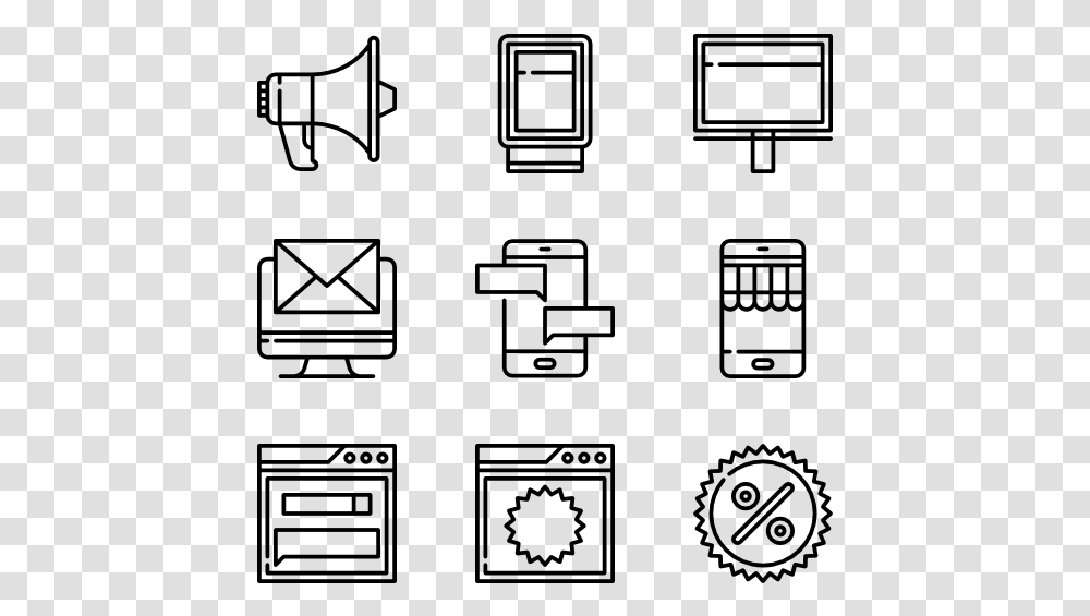 Vector Computer Icon, Gray, World Of Warcraft Transparent Png