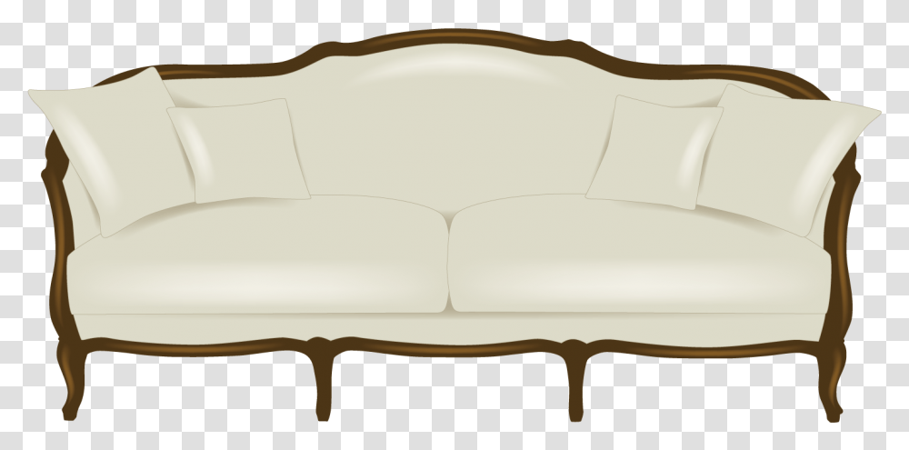 Vector Cortical Sofa Couch Vector, Furniture Transparent Png