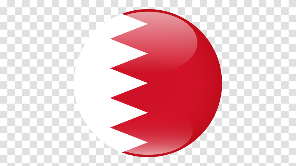 Vector Country Flag Of Bahrain Sphere Vector World Flags Circle, Outdoors, Logo, Symbol, Trademark Transparent Png