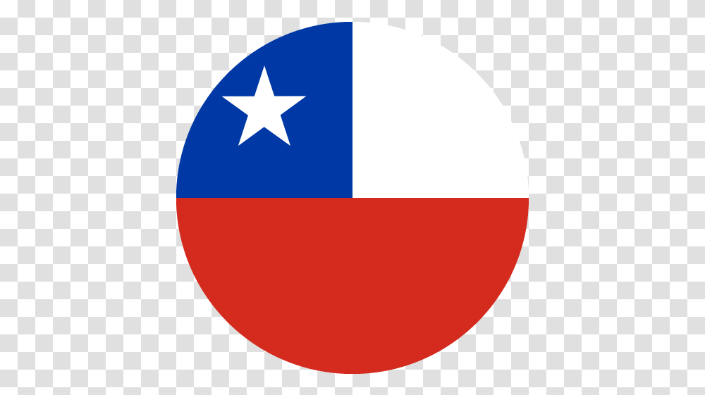 Vector Country Flag Of Chile Circle Vector World Flags Chile Flag Icon, Symbol, Balloon, Star Symbol, Logo Transparent Png