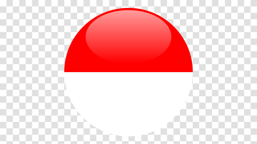 Vector Country Flag Of Indonesia Indonesia Flag Circle, Sphere, Balloon Transparent Png