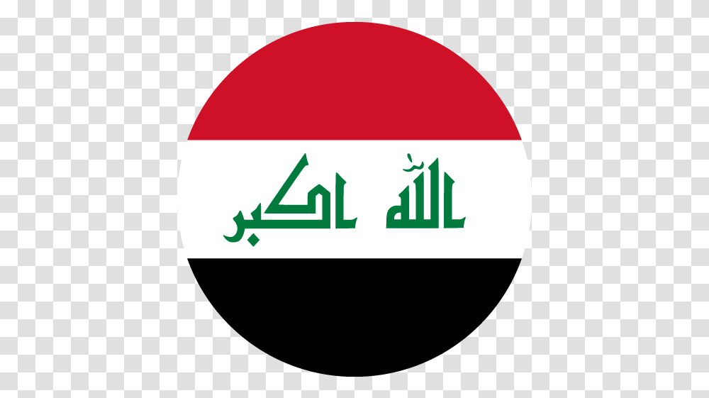 Vector Country Flag Of Iraq Circle Vector World Flags Iraq Flag Icon, Number, Symbol, Text, First Aid Transparent Png