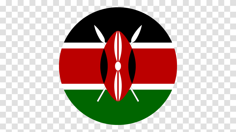 Vector Country Flag Of Kenya Circle Vector World Flags Kenya Flag Round, Symbol, Dynamite, Bomb, Weapon Transparent Png