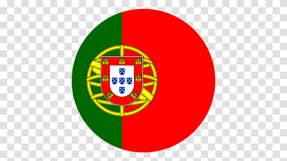 Vector Country Flag Of Portugal Portugal Flag Circle, Logo, Symbol, Trademark, Balloon Transparent Png
