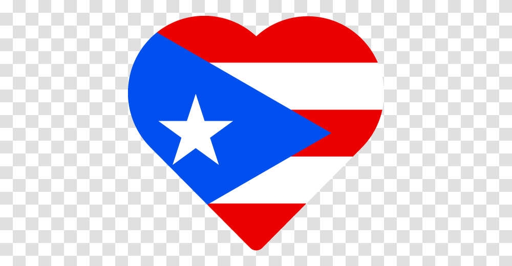 Vector Country Flag Of Puerto Rico Heart Vector World Flags Heart Puerto Rican Flag, Symbol, Star Symbol Transparent Png