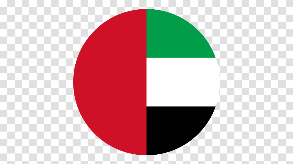 Vector Country Flag Of The United Arab Emirates Circle Uae Circle Flag, Balloon, Symbol, Logo, Trademark Transparent Png