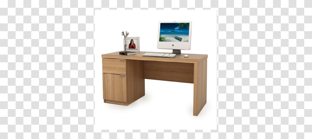 Vector Designer Workstation Desk Computer Desk, Table, Furniture, Electronics, Monitor Transparent Png