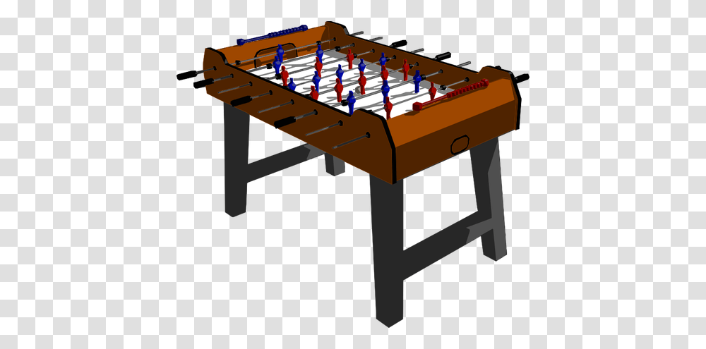 Vector Drawing Of Football Table, Person, Human, Game, Chess Transparent Png