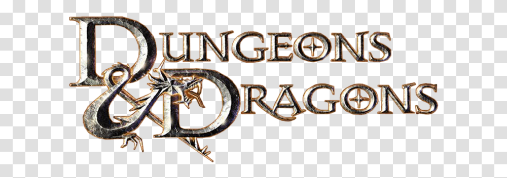 Vector Dungeons And Dragons Dungeons Dragons, Text, Alphabet, Symbol, Emblem Transparent Png