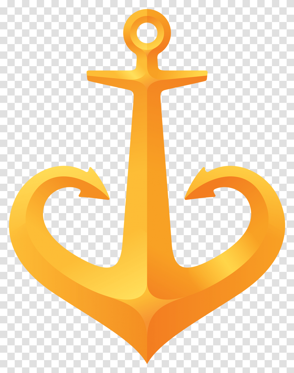 Vector Emblem Of Odessa Anchor Heart Tourist Logo And In Odessa, Cross, Symbol, Hook Transparent Png