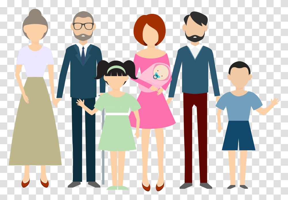 Vector Family Icon, People, Person, Human Transparent Png