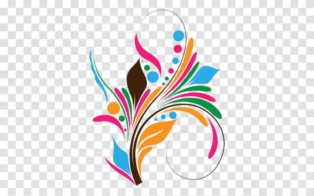 Vector Flower Design Flow Corel Draw Designs, Graphics, Art, Floral Design, Pattern Transparent Png
