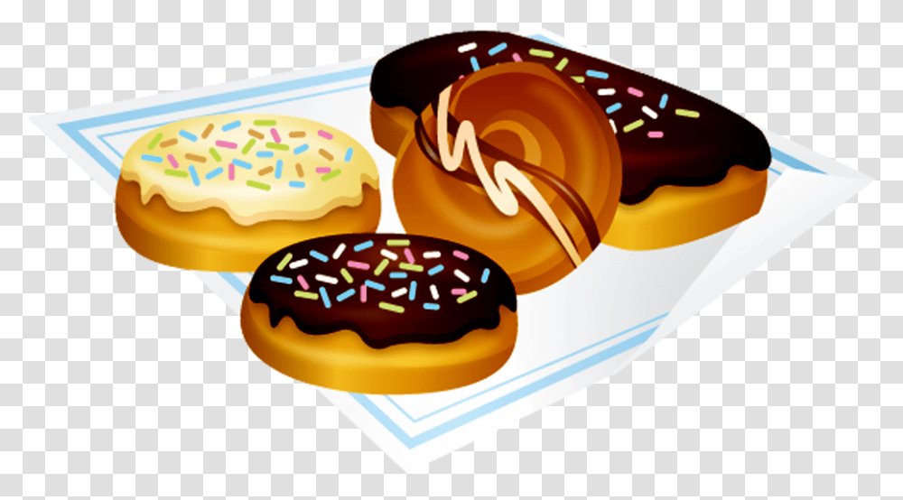 Vector Food, Pastry, Dessert, Donut, Sweets Transparent Png