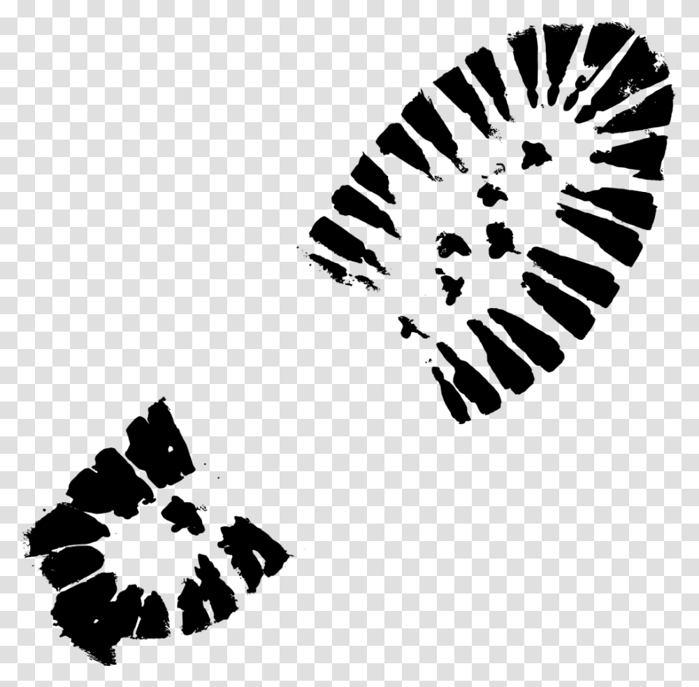 Vector Footprints Grunge, Gray, World Of Warcraft Transparent Png