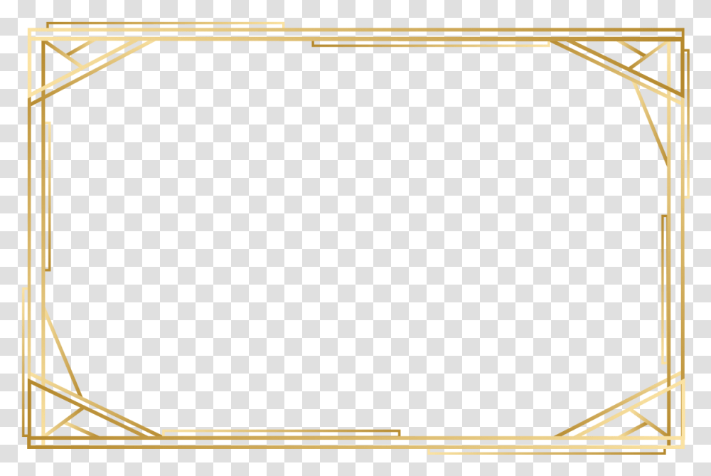 Vector Frame Gold, Utility Pole, Blackboard, Plot Transparent Png