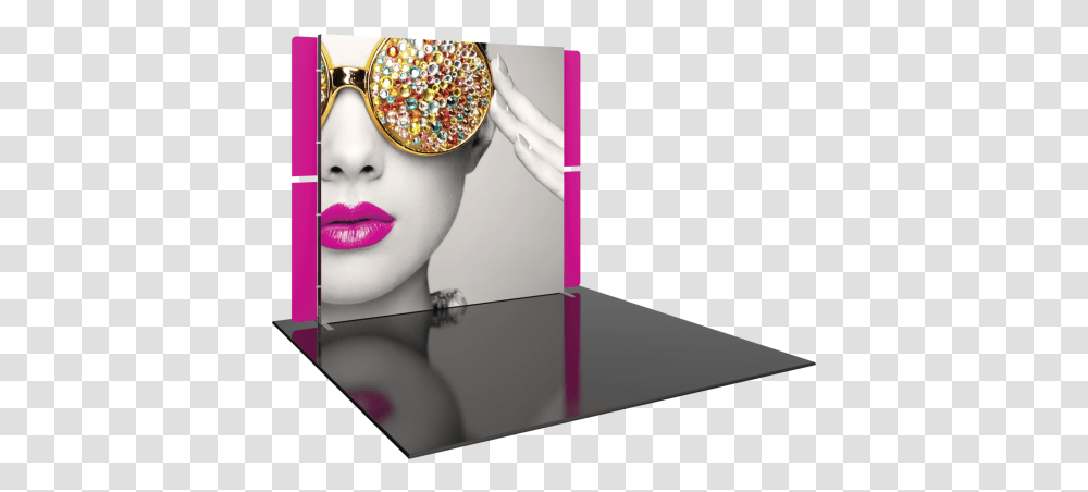 Vector Frame Master 10ft Modular Backwall Kit 15 Vector Graphics, Sunglasses, Accessories, Lipstick, Face Transparent Png
