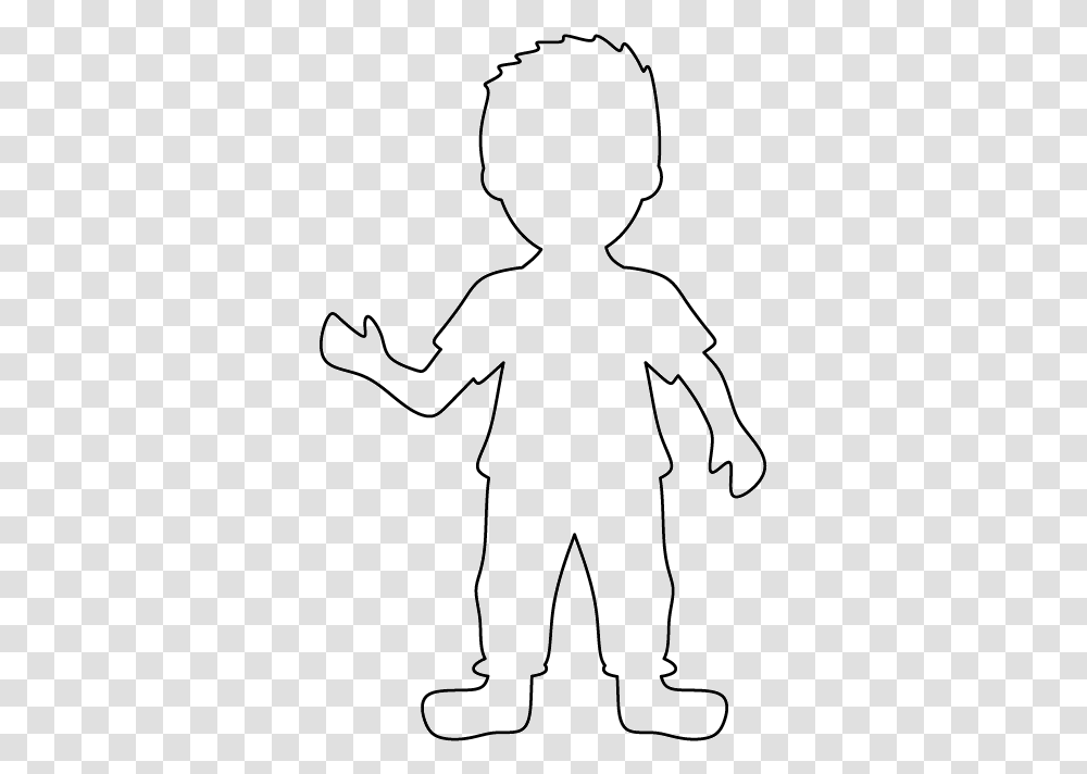 Vector Free Collection Of Child Line Art, Silhouette, Back, Stencil Transparent Png