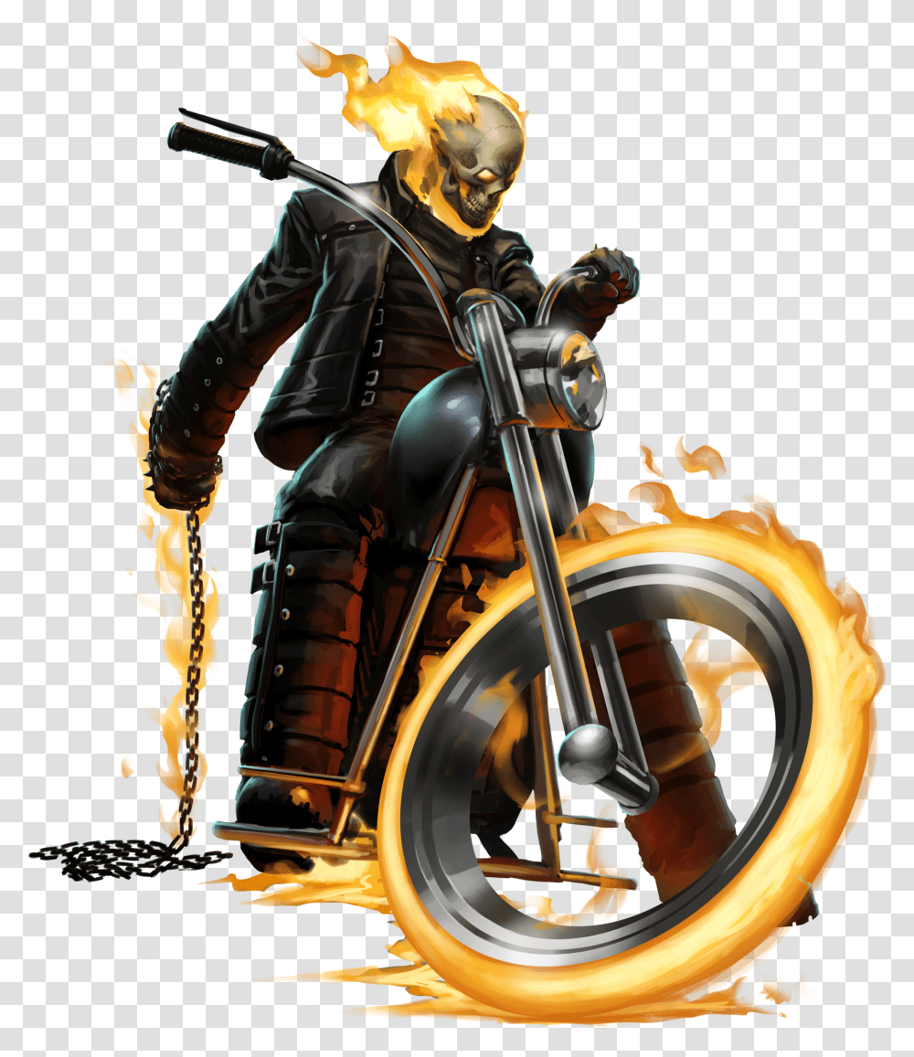 Vector Free Download Ghost Rider Clip Art Fun For Christmas Ghost Rider, Person, Machine, Wheel, Motorcycle Transparent Png